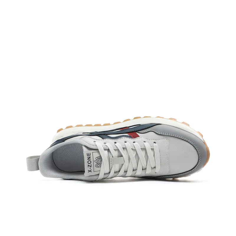 X-ZONE Breathable Lightweight Height Increasing Low-Top Casual Shoes Men's-3
