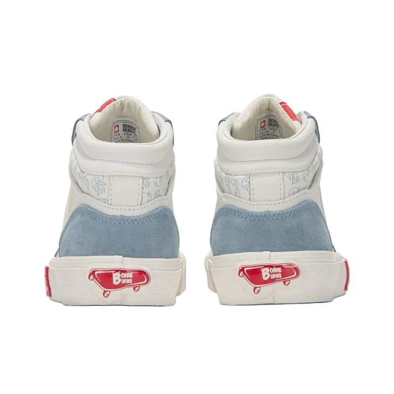 BOBBIE BURNS Wear-Resistant Balance High-Top Skateboard Shoes Unisex-4