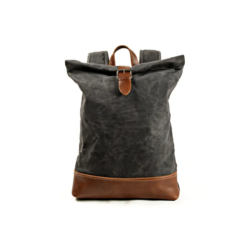 PULUWIRR Cowhide Patchwork Canvas Water Resistant Durable Wear Resistant Travel Bag Regular Unisex-0