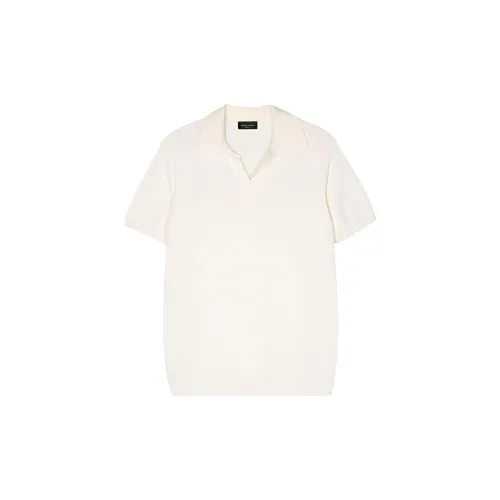 ROBERTO COLLINA Terry-cloth Polo Shirt