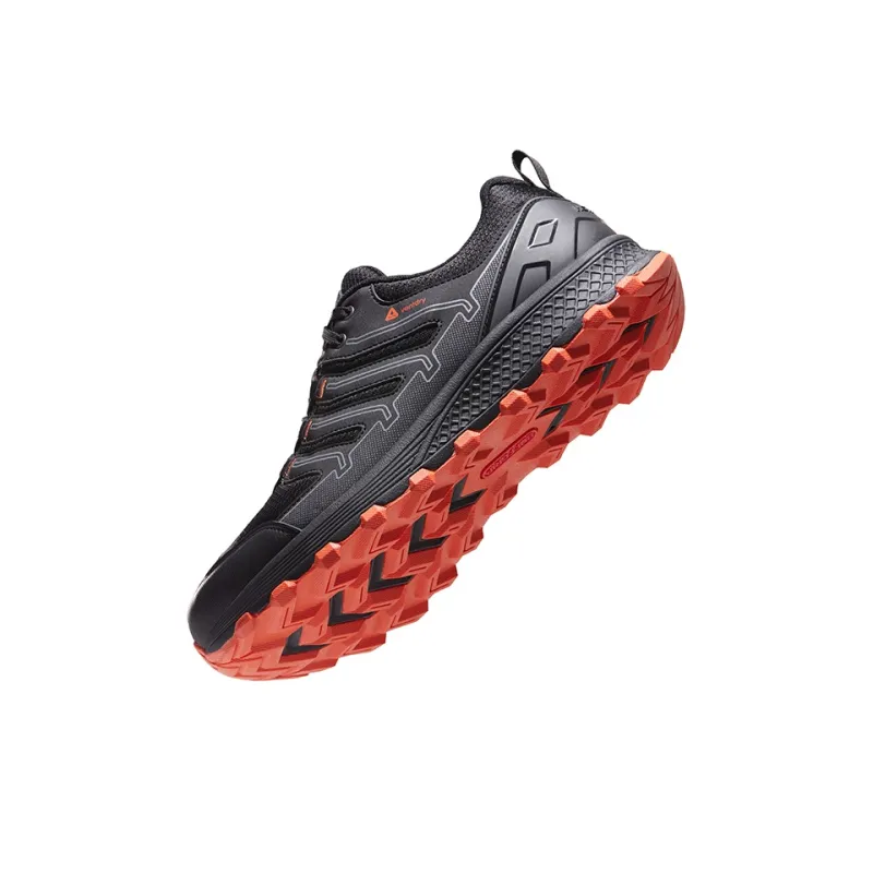 HOT POTATO Wear resistant Lightweight Breathable And Non slip. Low Top Trekking Shoes Unisex Black Orange-5
