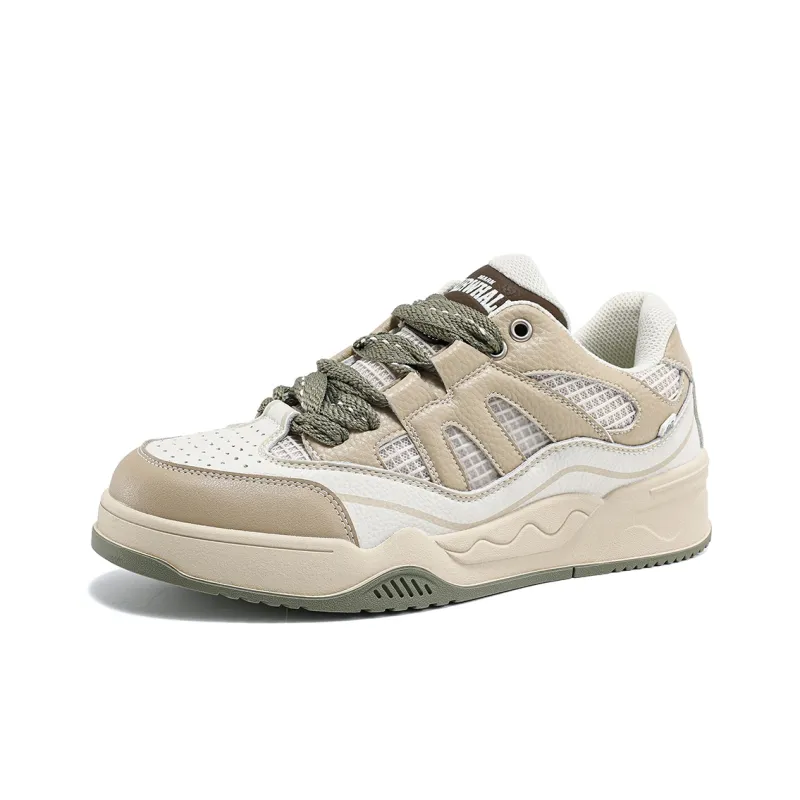 FAIRWHALE Baby Whale Low Top Stylish Skateboarding Shoes Men's-10