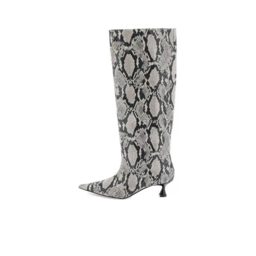 GANNI Knee-high Boots Women's Gray