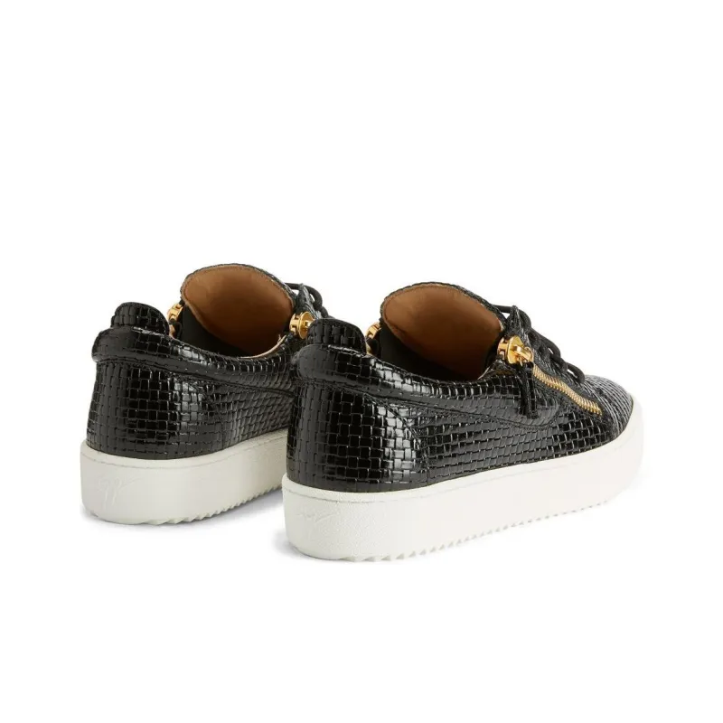 Giuseppe Zanotti Frankie Patent leather Sneakers-4