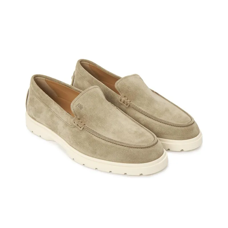 TOD'S Logo Embossed Slip On Loafers-2