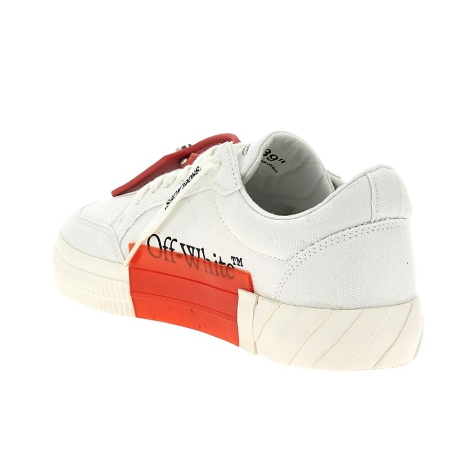 OFF WHITE Skateboard Shoes Women s Low Top White