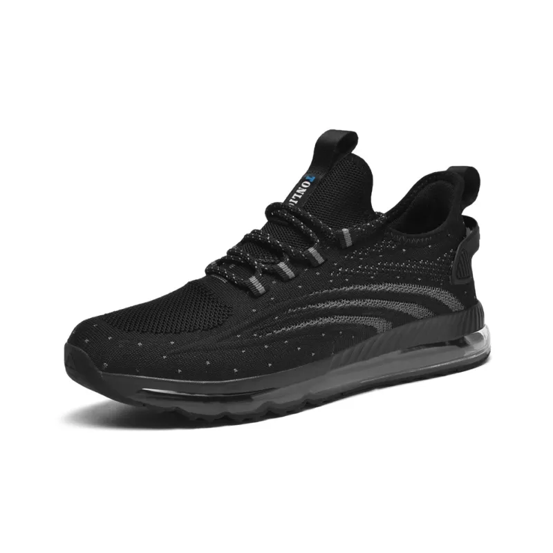 Tonlion Cushioning Anti-Slip Wear-Resistant Breathable Quick Dry Lightweight Low-Top Running Shoes Men's-1