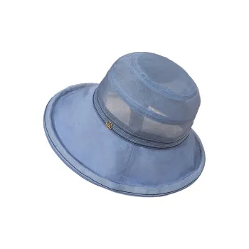 LE TISSERAND Mulberry Silk Polyester Fiber Bucket Hats Women's