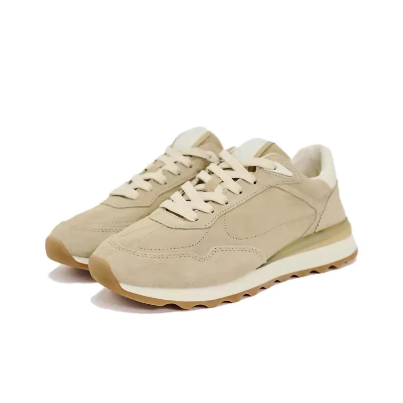 ZARA Low Top Casual Shoes Women's Light Brown-2