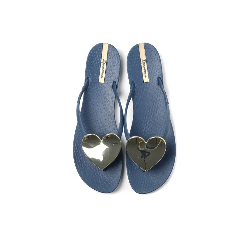 Ipanema Abrasion Resistant Flip Flops Women's Blue-3