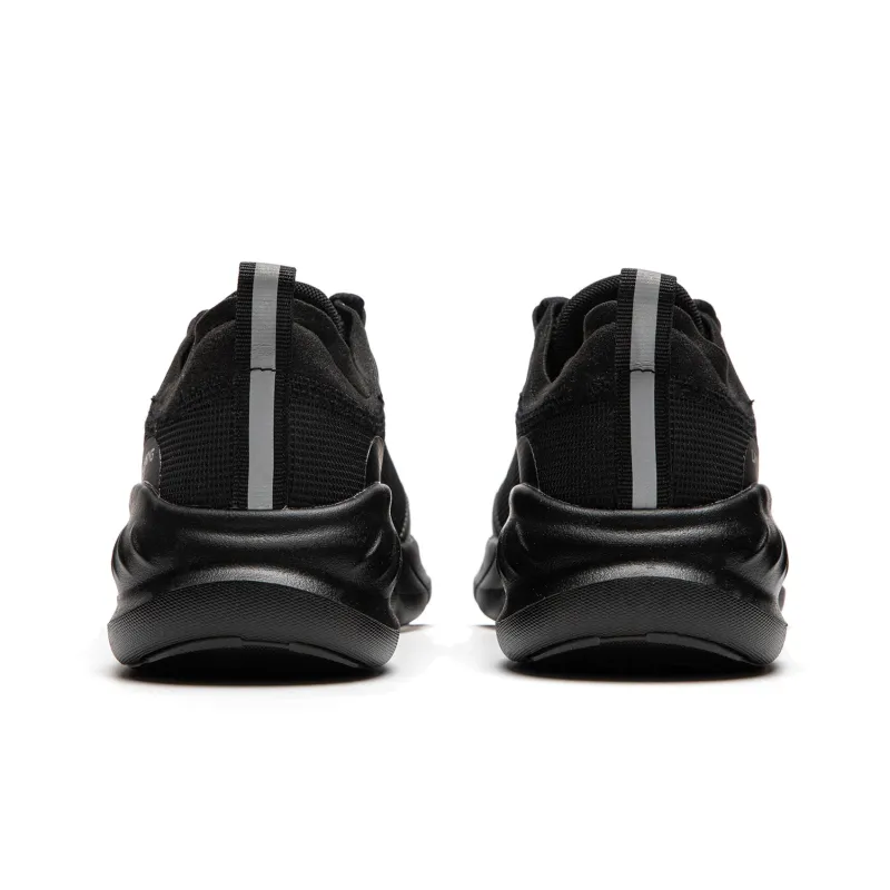 LiNing EasyFit Fle Cushioning Wear Resistant Low Top Running Shoes Women's Black-5