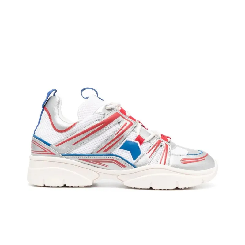 ISABEL MARANT Kindsay Panelled Sneakers-1
