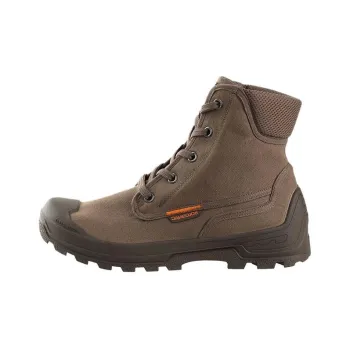 DECATHLON SOLOGNAC Ovhu Cushioning Wear-Resistant High-Top Hiking Shoes Unisex Umber