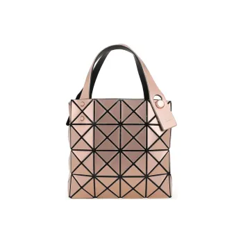 ISSEY MIYAKE Lucent Boxy Polyvinyl Chloride Resin Tote Bag Shopping Bag Handbag Mini Unisex Orange