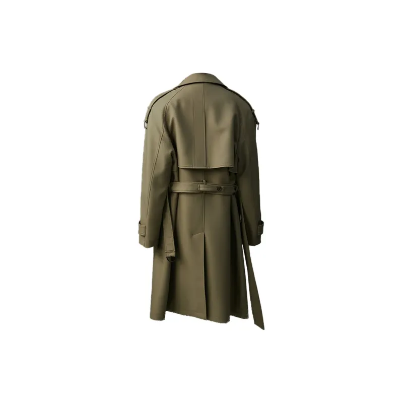 W2x Trench Coats Unisex-3