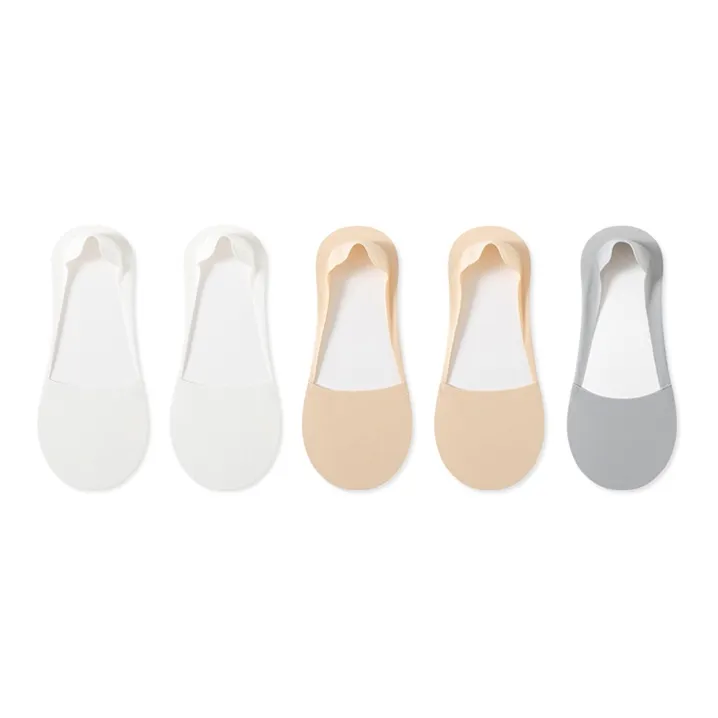 Moremoli No Show Socks Women's 5 Pack-6