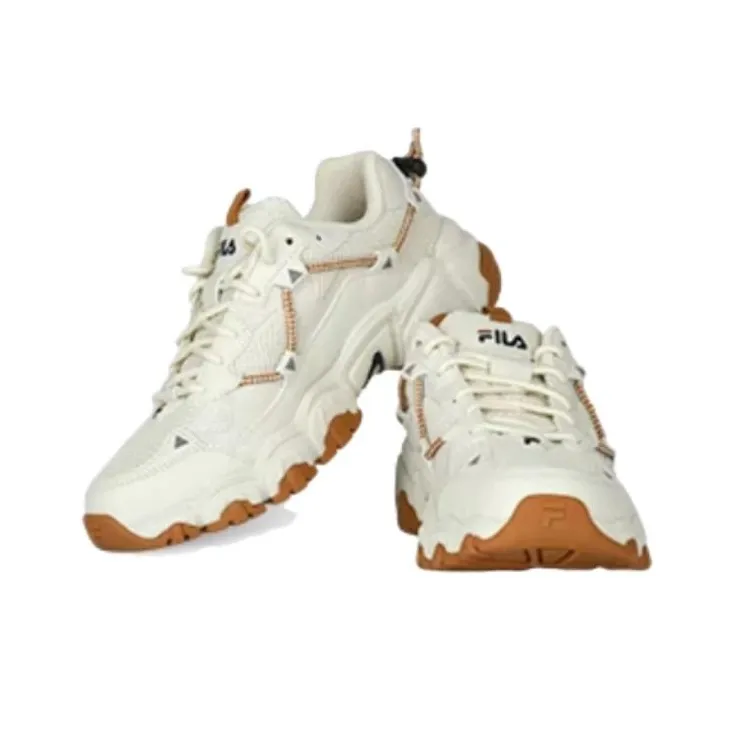 FILA Disruptor Low 'White Brown'-4