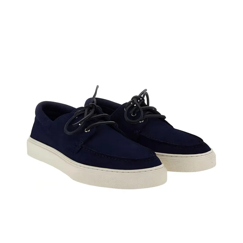 WOOLRICH Suede Boat Shoes-3