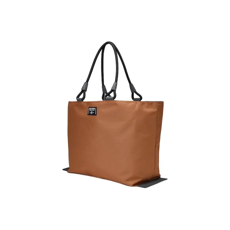 Skechers Fabric Tote Bag Shopping Bag Shoulder Bag Handbag Regular Unisex Iron Gray Bright Light-1