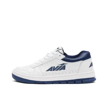 AVIA 805 Series Slip-Resistant Low-Top Skateboard Shoes Men's White Blue