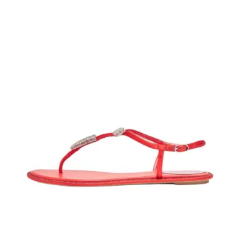 René Caovilla Katy Crystal-embellished Sandals