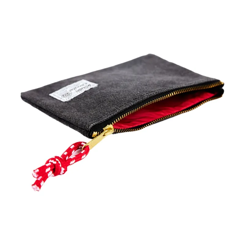Rough Enough Canvas Bag Storage Bag Small Size Unisex Black Gray-2