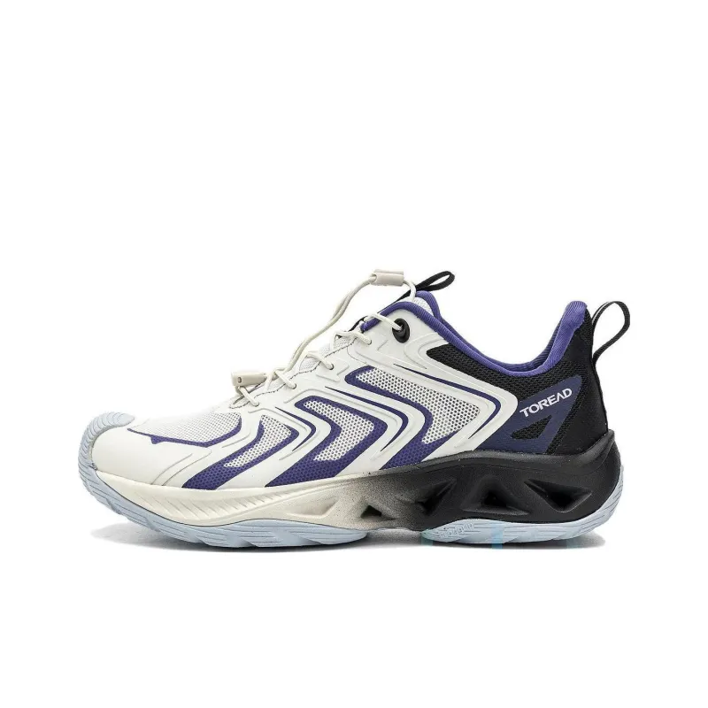 TOREAD Cushioning, Slip Resistant, And Abrasion Resistant Low Top Outdoor Shoes Women's Purple-0