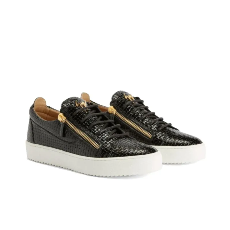 Giuseppe Zanotti Frankie Patent leather Sneakers-3
