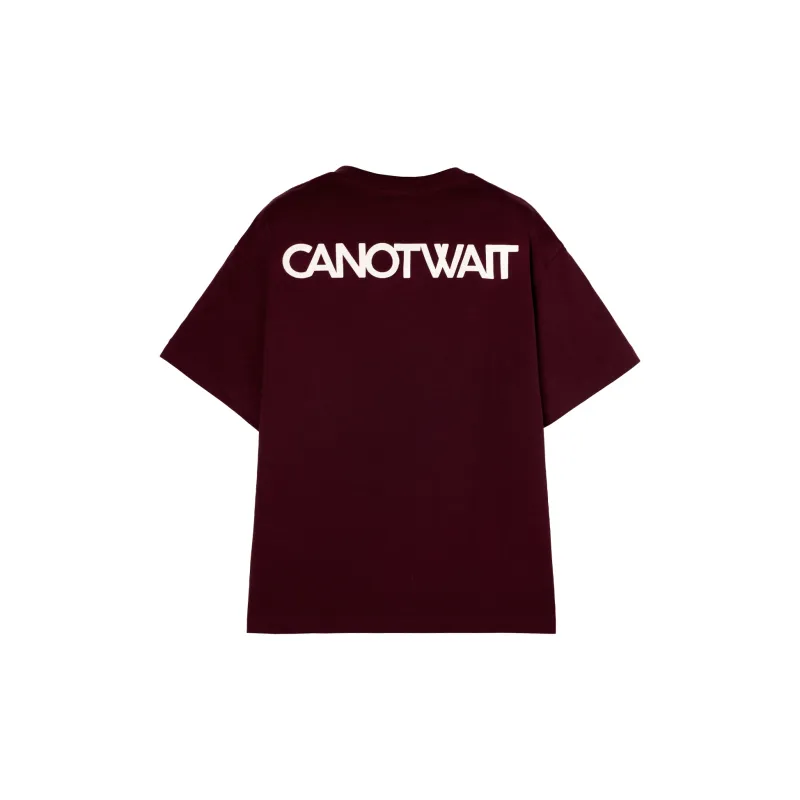 CANOTWAIT_ T Shirts Unisex Red-1