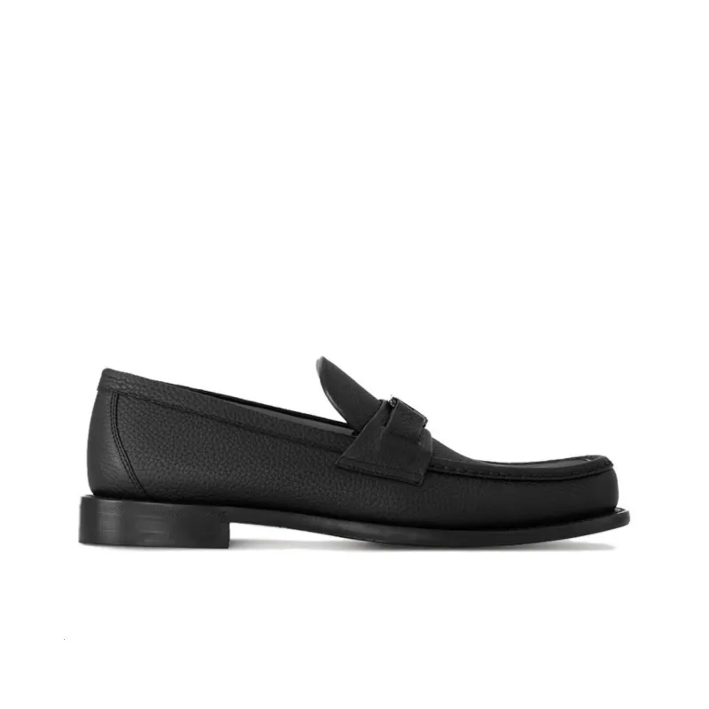 LOUIS VUITTON Major Loafers Men's Black-1