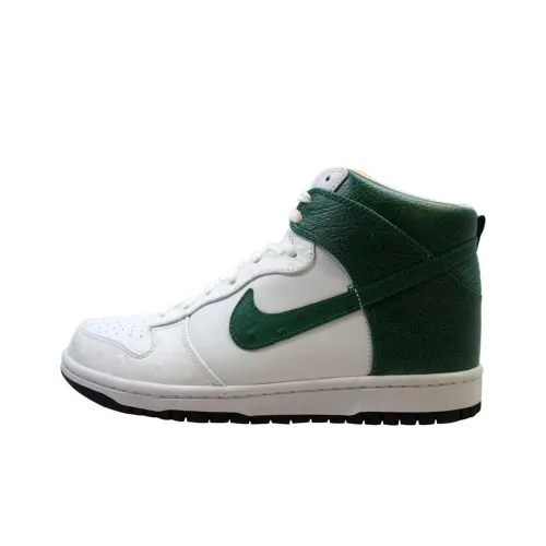 Nike Dunk High Premium White/Pine Green-Varsity Maize