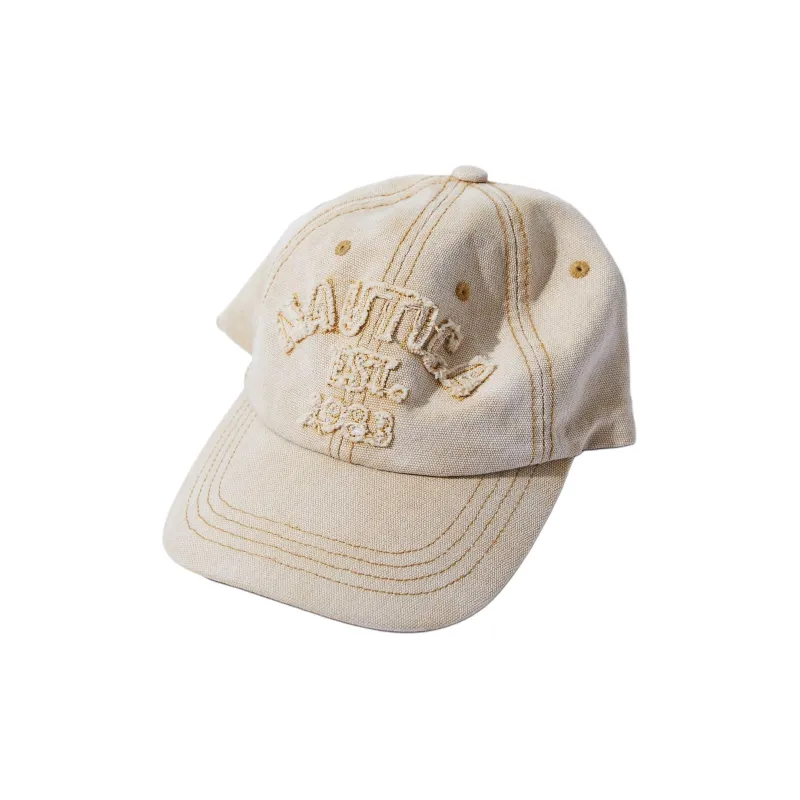 NAUTICA Cotton Baseball Caps Men's Black/Beige-1