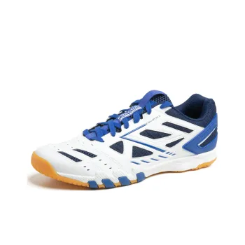 DECATHLON TTS 560 Cushioning Wear-Resistant Low-Top Table Tennis Shoes Unisex Blue White