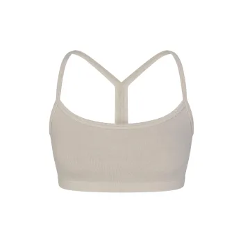 SKIMS OUTDOOR SCOOP BRALETTE Bra Women's STONE/Stone Color