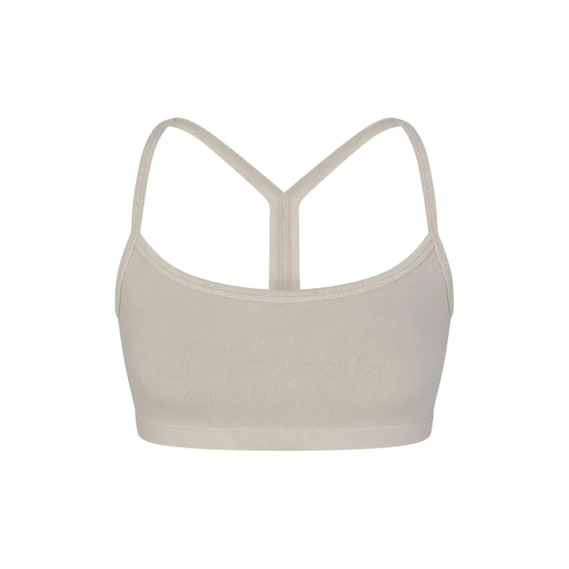 SKIMS OUTDOOR SCOOP BRALETTE Bra Women's STONE/Stone Color-0