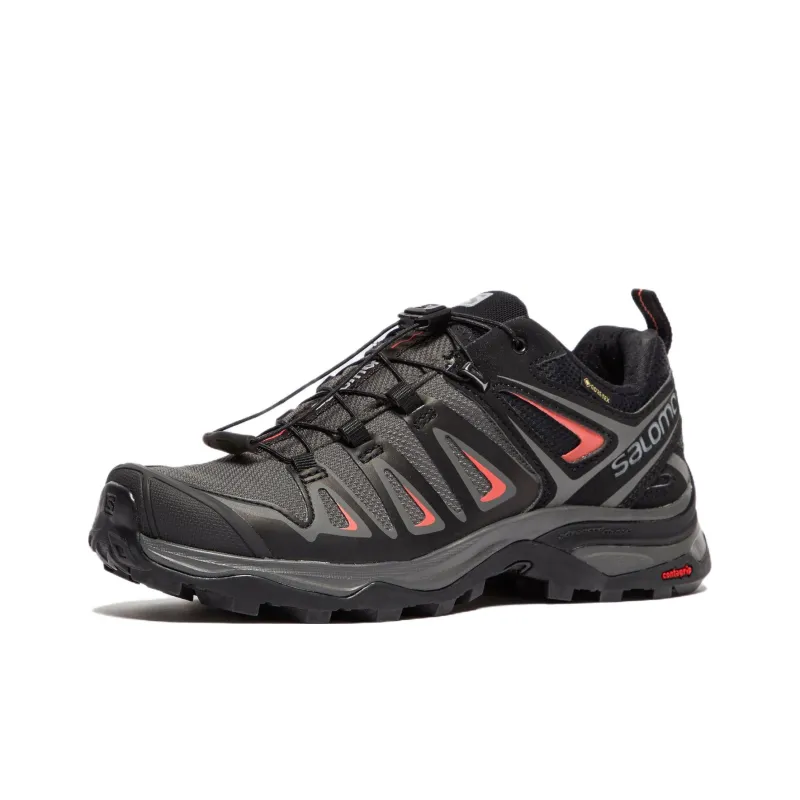 SALOMON X Ultra 3 Hiking / Trekking Shoes Women's Low-Top Black-2