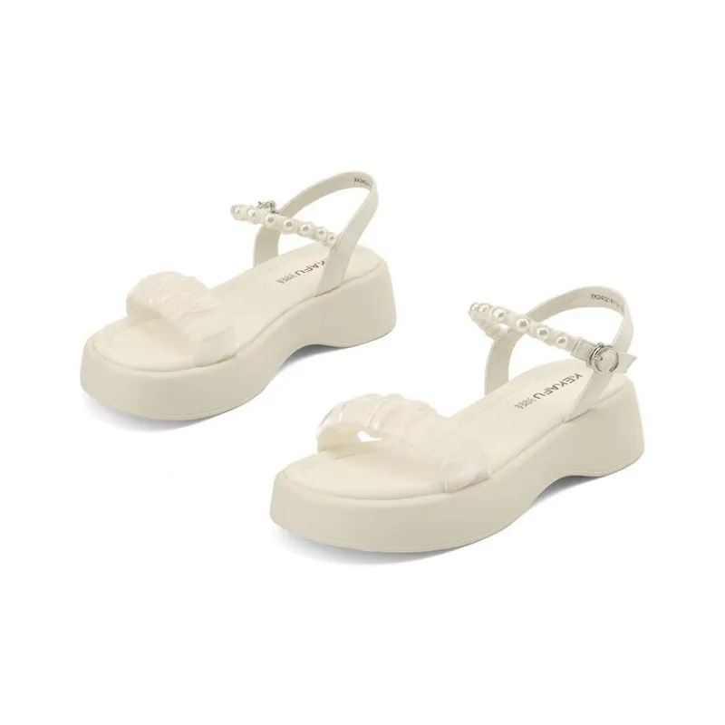KEKAFU One Strap Sandals 4.5cm Women's-11