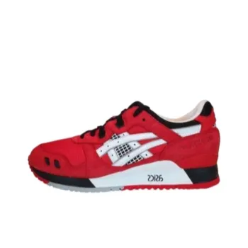 Asics Gel Lyte Iii Red White Black