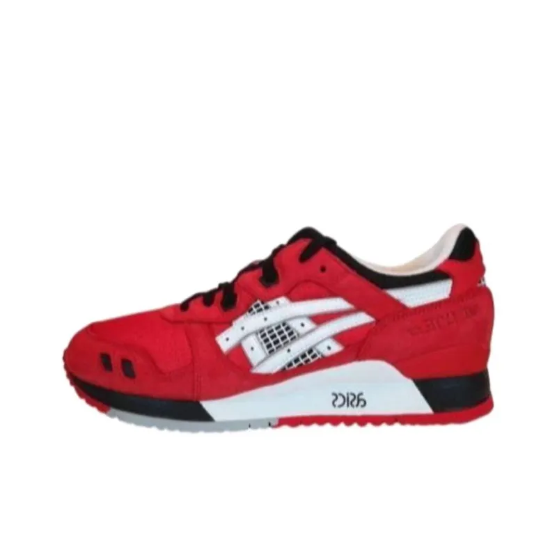 Asics Gel Lyte Iii Red White Black-0