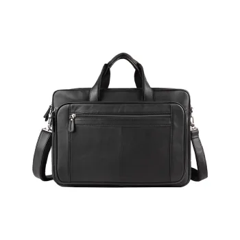 CMLZIUA Top Grain Cow Leather Crossbody Handbags Regular Men's