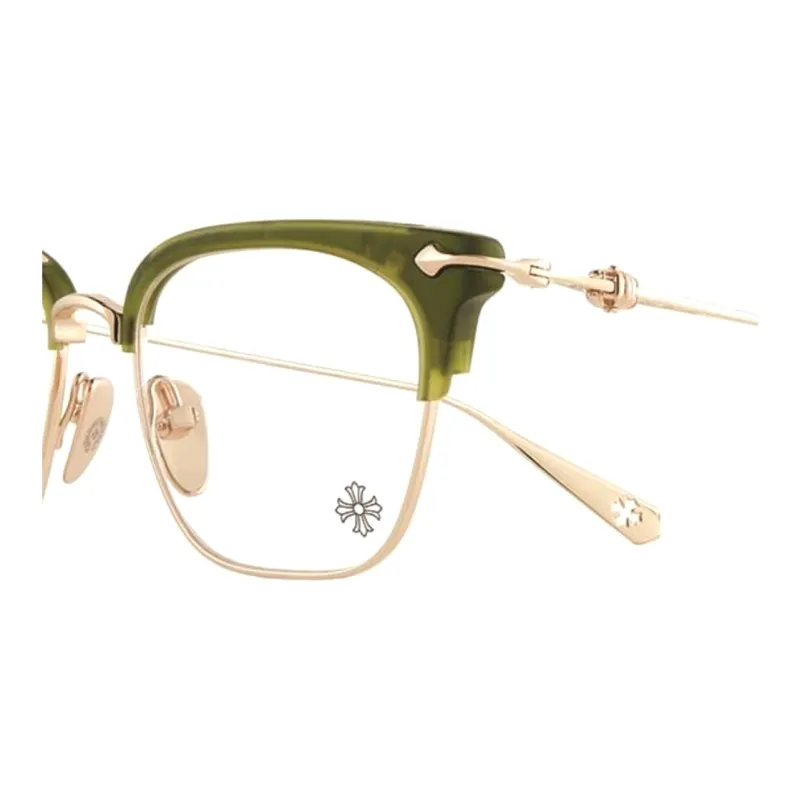 Chrome Hearts Titanium Alloy Square Eyeglass Frames Unisex-10