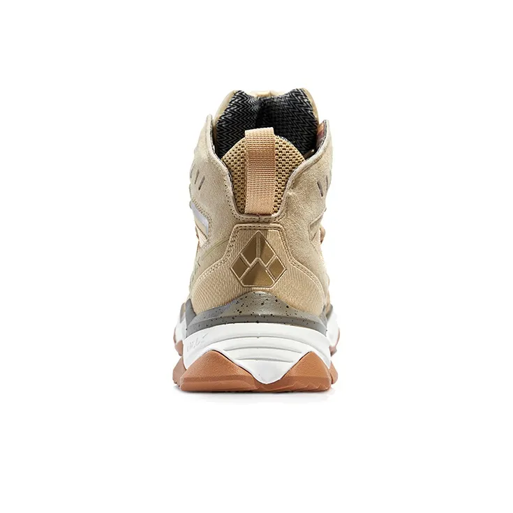 RAX Water Resistant High Top Hiking Shoes Men's Khaki-3