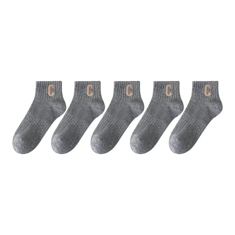 XXLLG Short Socks Women's 5 Pack-11