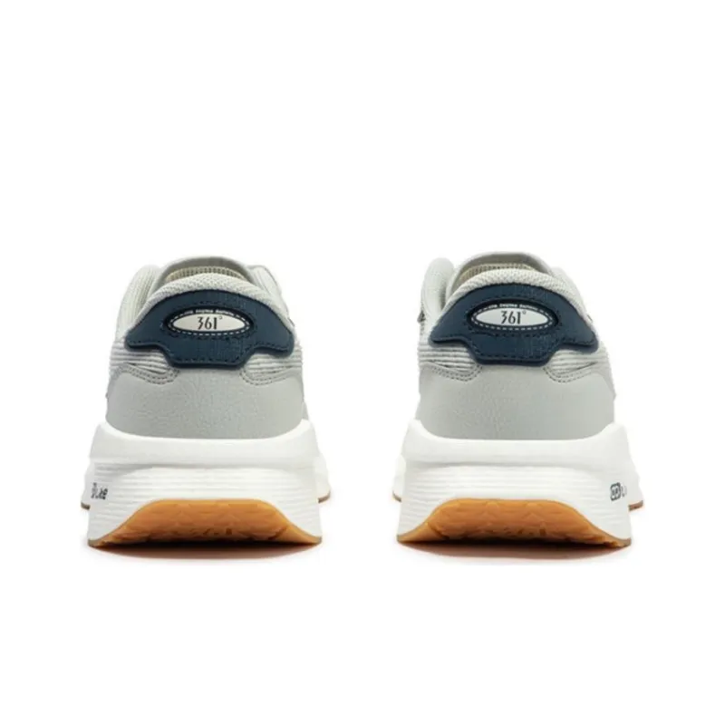 361° Anti Slip Wear Resistant Low Top Running Shoes Men's Light Blue-3