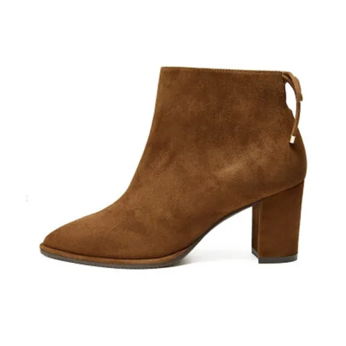 Stuart Weitzman Ankle Boots Women's Camel