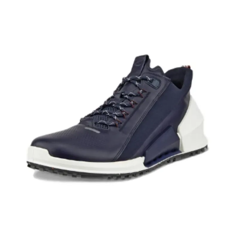 Ecco Low Top Casual Shoes Men's Blue-1