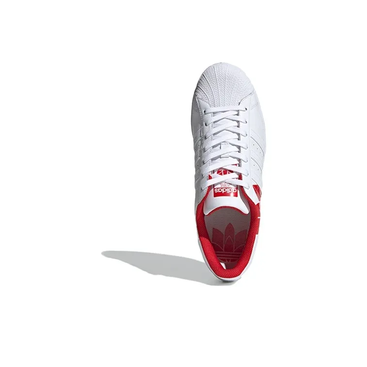 Adidas Superstar Scarlet Red Trefoil-4