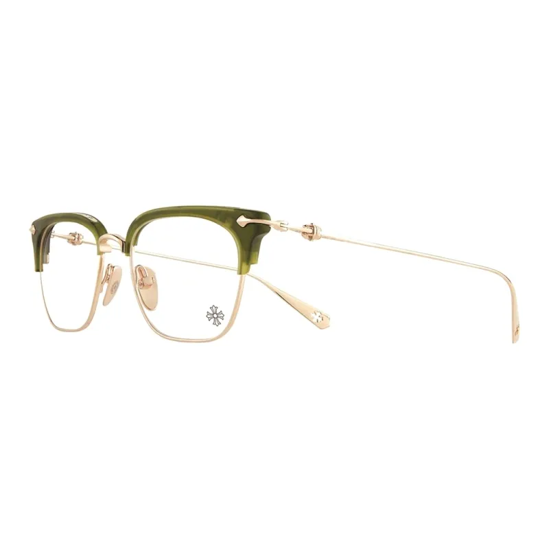 Chrome Hearts Titanium Alloy Square Eyeglass Frames Unisex-8