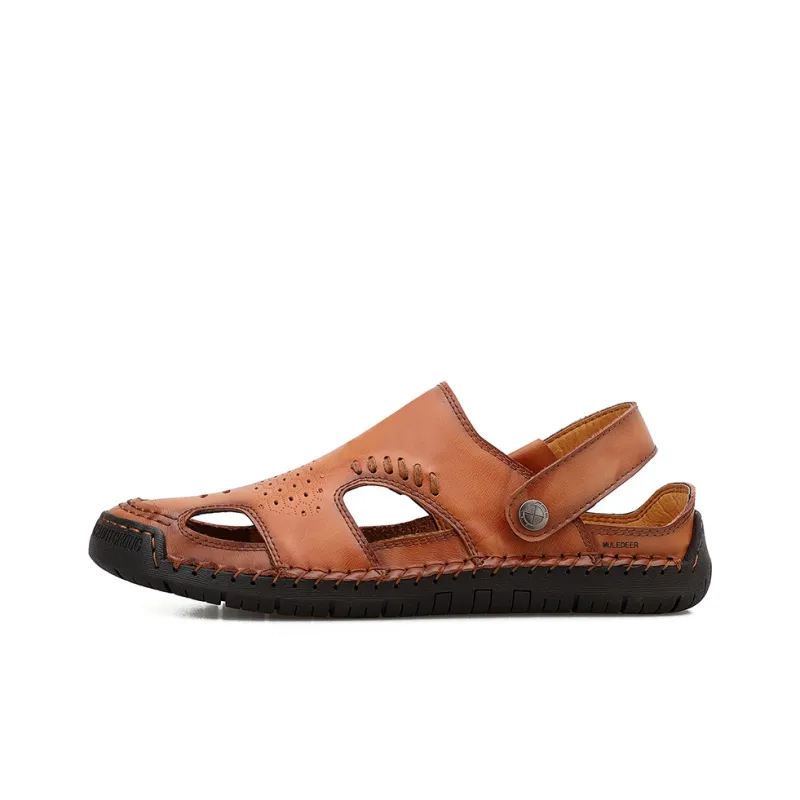 Black tailed Deer Beach Sandals Men's-5