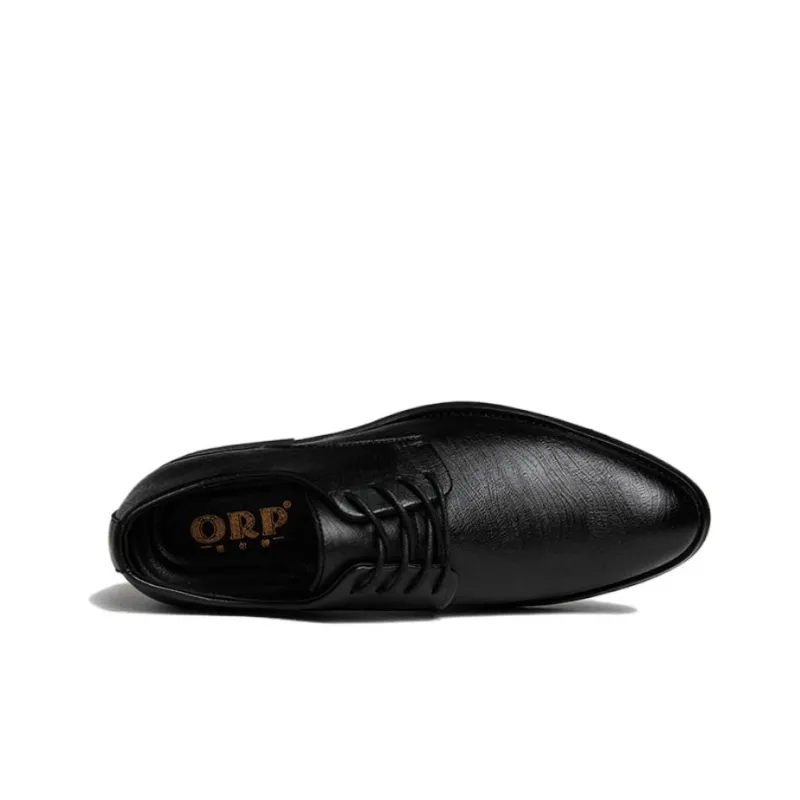 ORP Dress Shoes Men Low Top Black-2